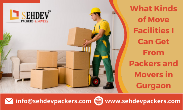 what kinds of move facilities i can get from packers and movers in gurgaon